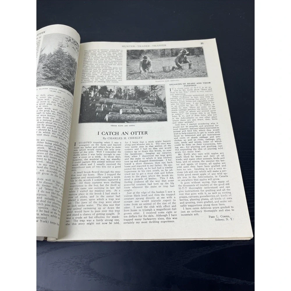 Hunter‎ Trader Trapper June 1924 Vintage Hunting Trapping Magazine Antique